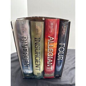 The Divergent Series HardCover Boxed Set By Veronica Roth: Divergent Insurgent A